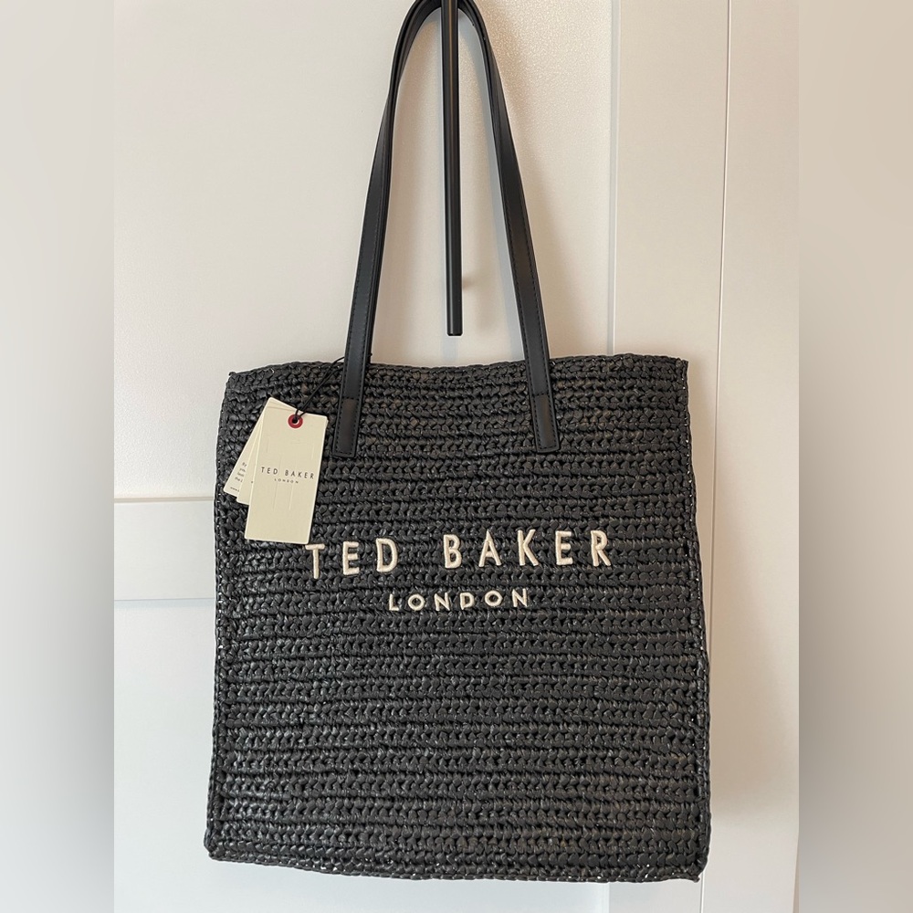 Ted Baker Raffia Tote